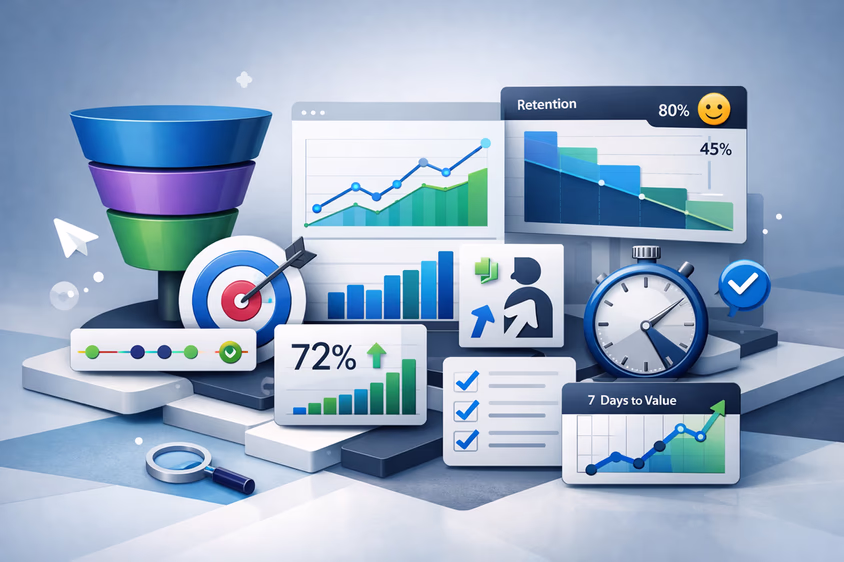 Onboarding Metrics SaaS Teams Must Track to Improve Activation and Retention featured image